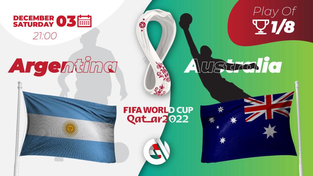 Argentina - Australien: forudsigelse og væddemål til VM 2022 i Qatar