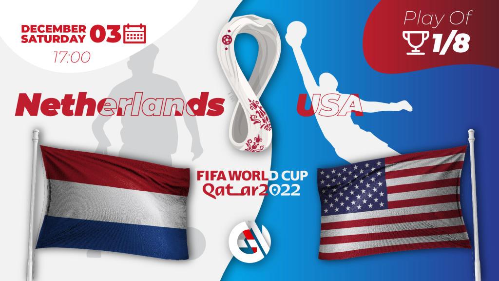 Holland - USA: forudsigelse og væddemål på VM 2022 i Qatar