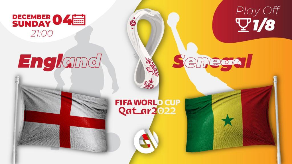 England - Senegal: forudsigelse og væddemål på VM 2022 i Qatar