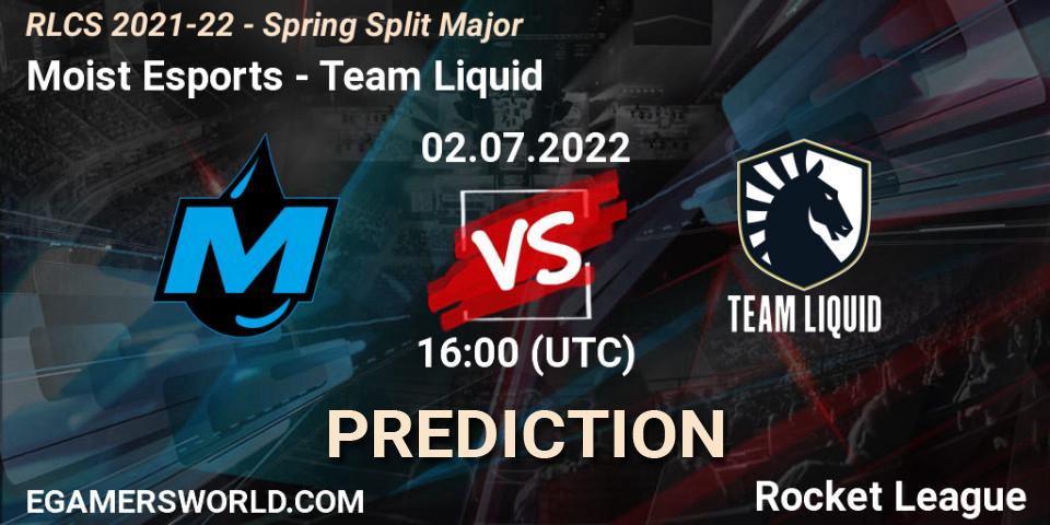 Moist Esports vs Team Liquid: Match Prediction. 02.07.22, Rocket League, RLCS 2021-22 - Spring Split Major