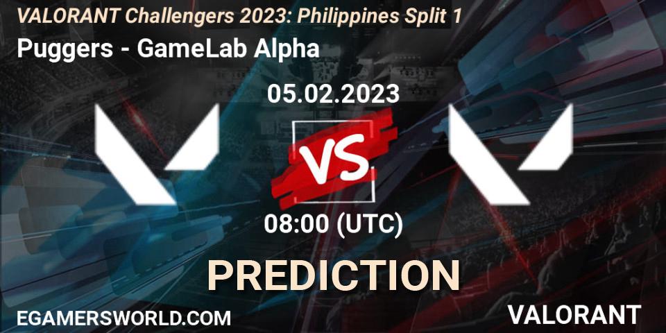 Puggers vs GameLab Alpha: Match Prediction. 05.02.23, VALORANT, VALORANT Challengers 2023: Philippines Split 1