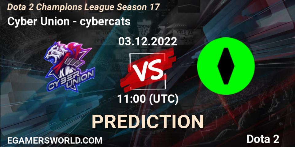 GameAcces vs cybercats: Match Prediction. 03.12.22, Dota 2, Dota 2 Champions League Season 17