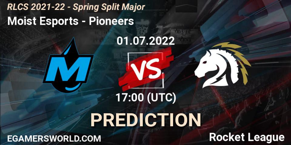 Moist Esports vs Pioneers: Match Prediction. 01.07.22, Rocket League, RLCS 2021-22 - Spring Split Major