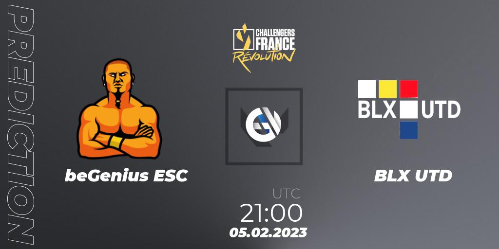 beGenius ESC vs BLX UTD: Match Prediction. 05.02.23, VALORANT, VALORANT Challengers 2023 France: Revolution Split 1