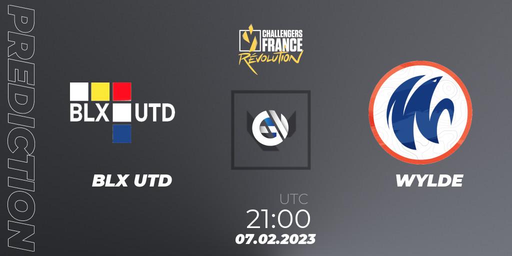 BLX UTD vs WYLDE: Match Prediction. 07.02.23, VALORANT, VALORANT Challengers 2023 France: Revolution Split 1