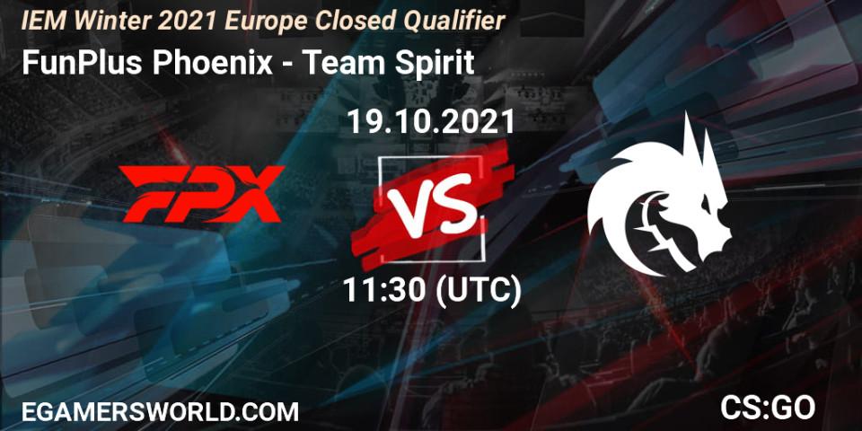 FunPlus Phoenix VS Team Spirit