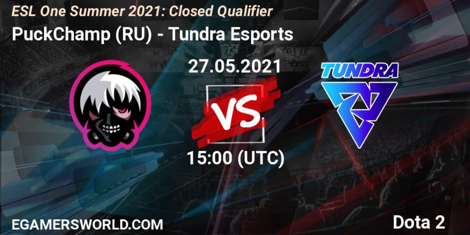 PuckChamp (RU) VS Tundra Esports
