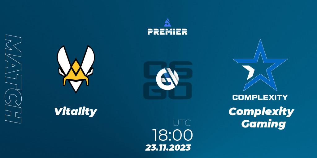Vitality VS Complexity Gaming