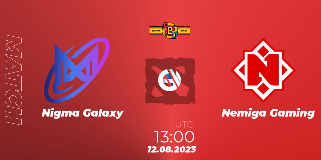Nigma Galaxy  VS Nemiga Gaming