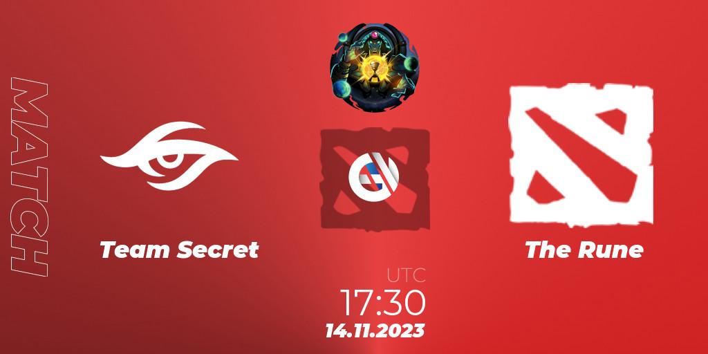 Team Secret VS The Rune
