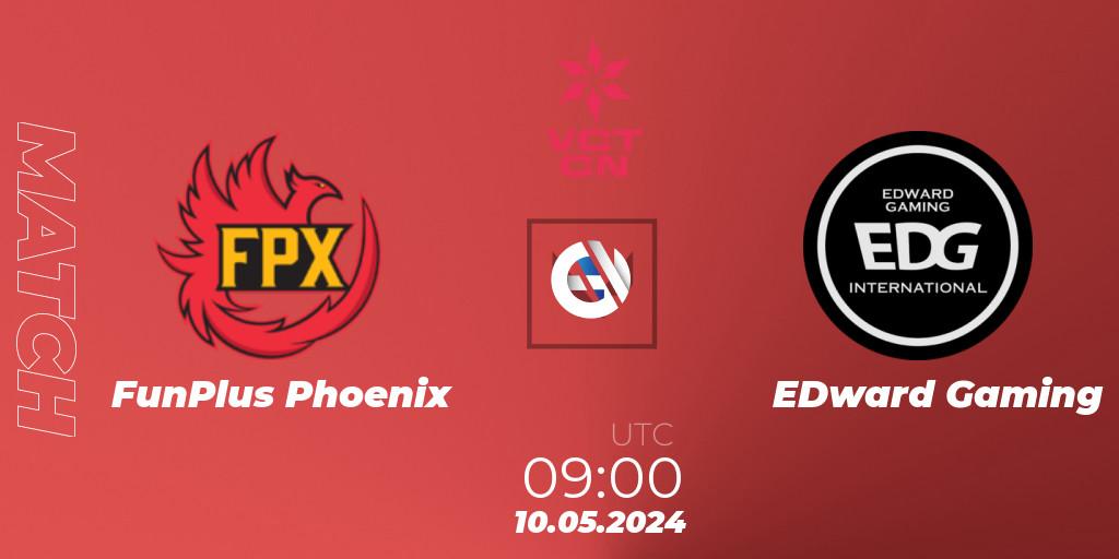 FunPlus Phoenix VS EDward Gaming