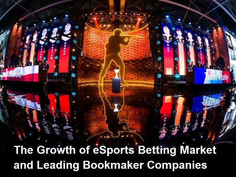 Væksten på esports betting markedet og de førende bookmaker virksomheder