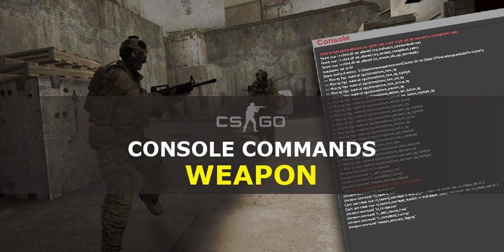 Våben i CS: GO. Fuld liste, konsol kommandoer til udstedelse, pris, dræb belønning