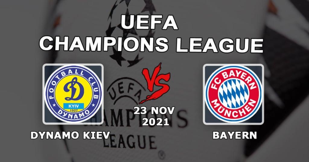 Dynamo Kiev - Bayern: prognose og spil på Champions League-kampen - 23/11/2021
