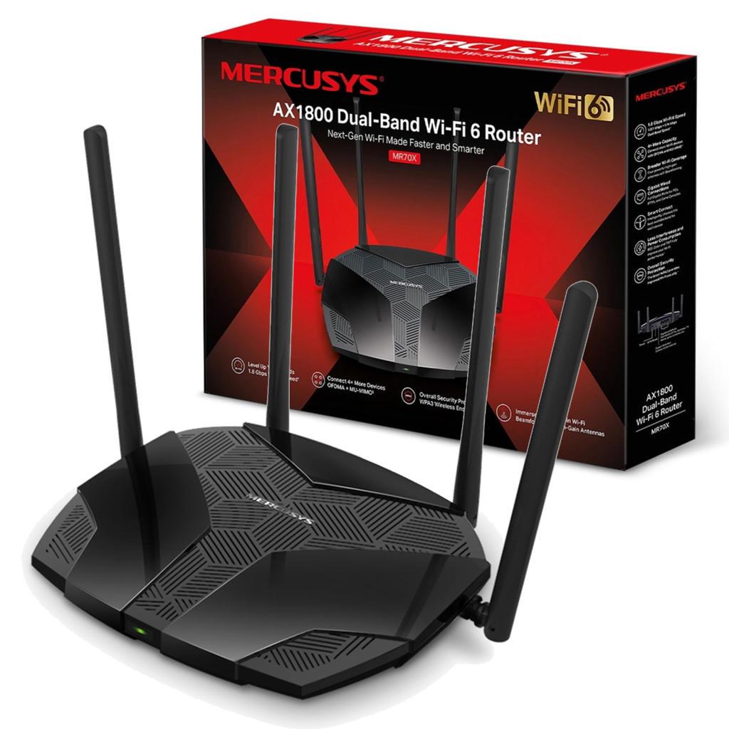 Mercusys mr 70x entry-level gaming router