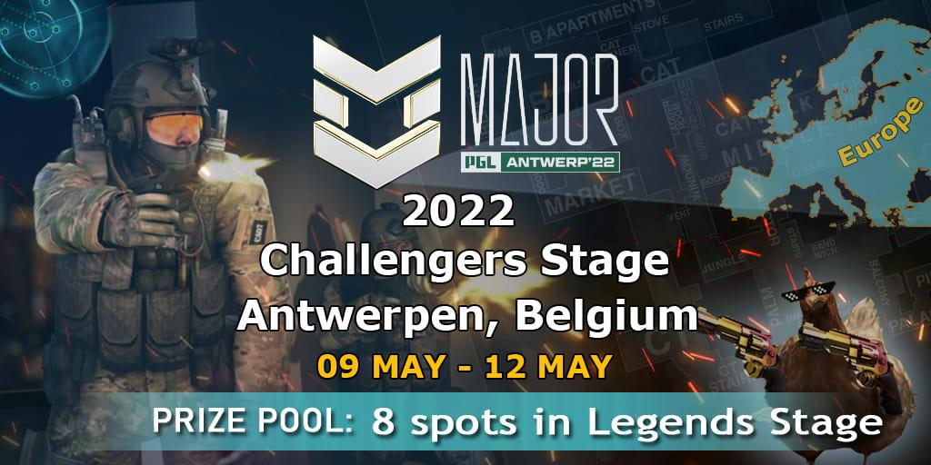 PGL Major Antwerp 2022-analyser baseret på resultaterne af etapen Challengers Stage