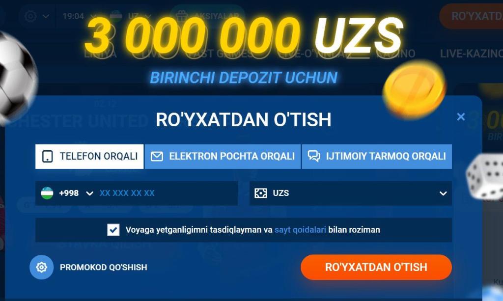 Mostbet er en af de førende blandt bookmakere i Usbekistan