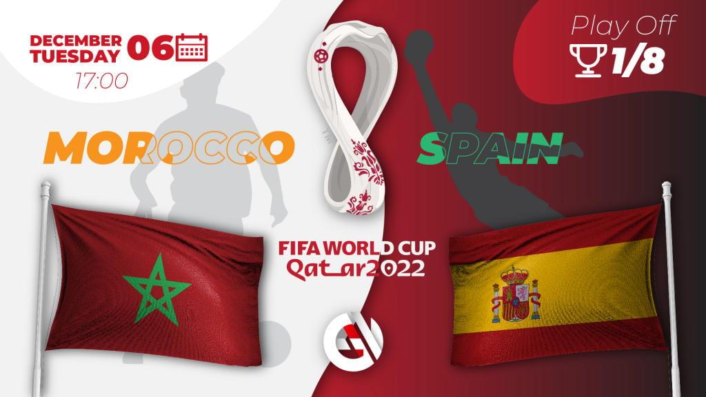 Marokko - Spanien: forudsigelse og væddemål på VM 2022 i Qatar