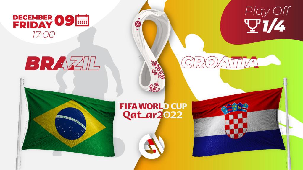 Brasilien - Kroatien: forudsigelse og væddemål på VM 2022 i Qatar