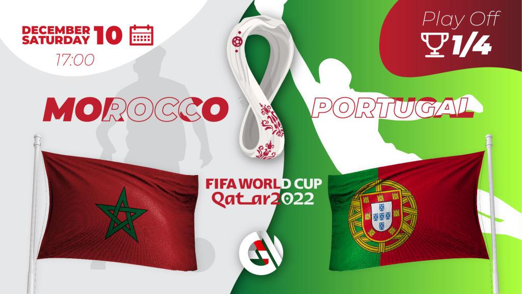 Marokko - Portugal: forudsigelse og væddemål på VM 2022 i Qatar