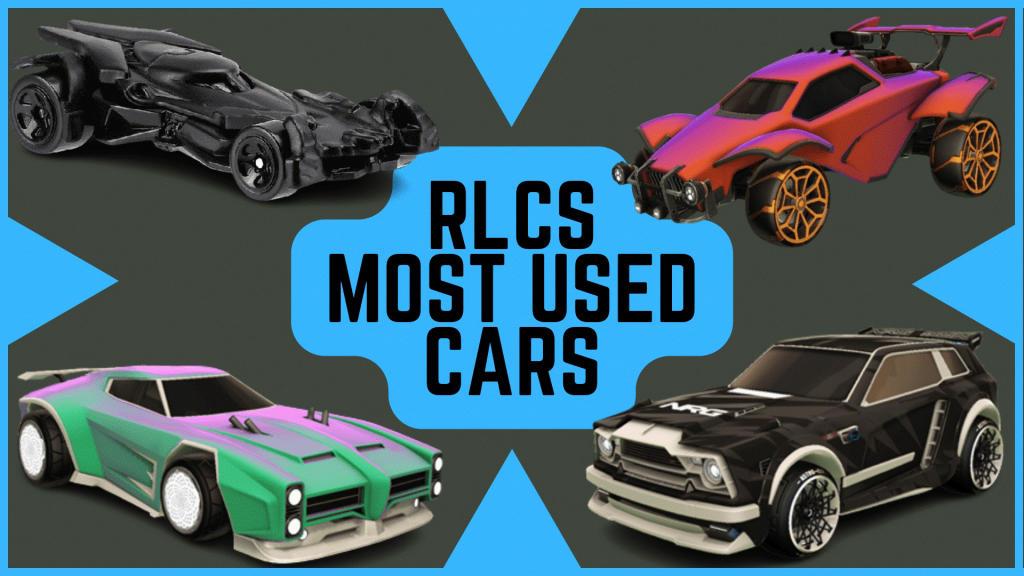 De 4 mest brugte biler i Rocket League Championship Series