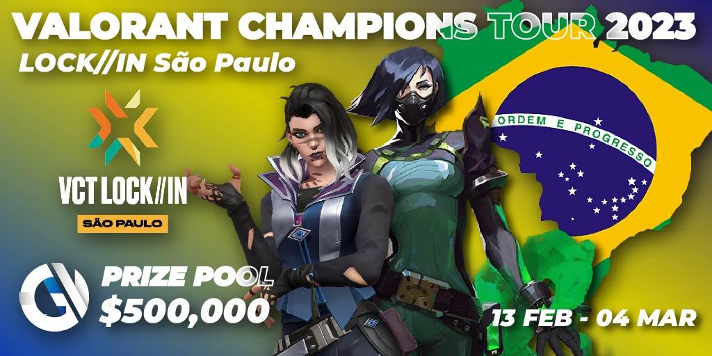 Eksempel VALORANT Champions Tour 2023: LOCK /// IN S ã o Paulo