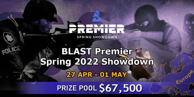 BLAST Premier Spring Showdown 2022 Europe
