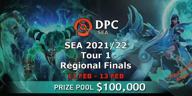 DPC SEA 2021/22 Tour 1: Regional Finals
