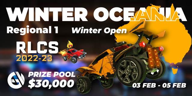 RLCS 2022-23 - Winter: Oceania Regional 1 - Winter Open