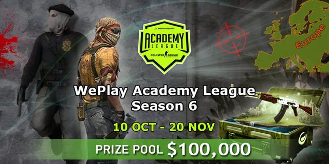 WePlay Academy League Season 6